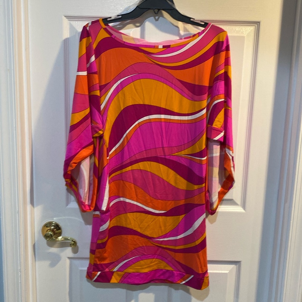 Trina turk large cover up nwt